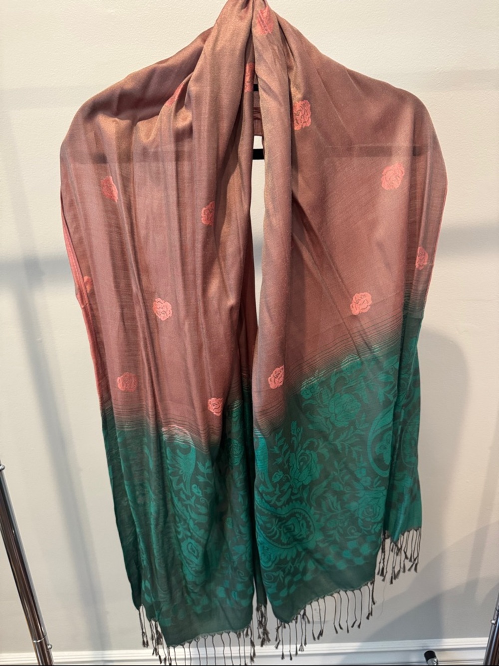 100% Silk Vintage Scarf